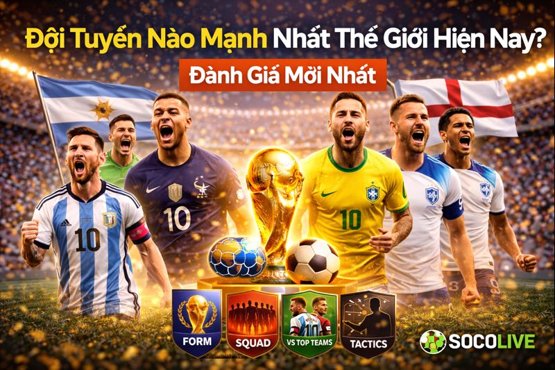 Đội Tuyển Nào Mạnh Nhất Thế Giới Hiện Nay? Đánh Giá Mới Nhất